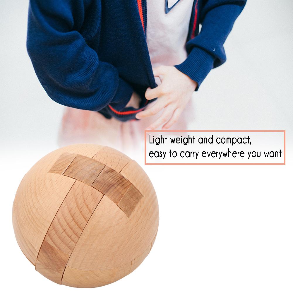 Tre Barn Intelligent Puslespill Låsekule Byggekloss Pedagogisk Leke