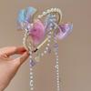 Elastic Faux Pearl Headband Exquisite Princess Hair Hoop Mermaid Hair Chain  Princess Theme