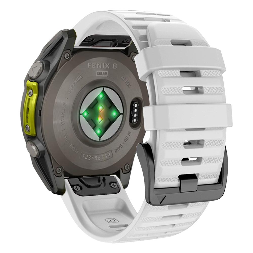 Pulseira de Relógio 22mm 26mm Para Garmin Fenix 8 Pro E 47mm 51mm/6 6X 7 7X Solar/Epix/Tactix/quatix/Instinct 3 Pulseira de Silicone