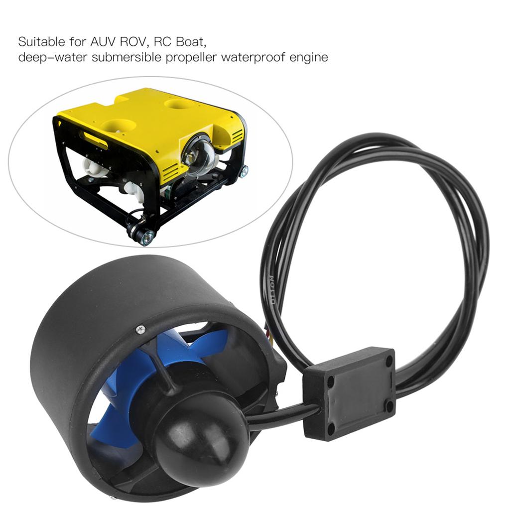 560KV Low Power Deep Water Thruster 300M Waterproof Thruster for RC Boat Model (CW)