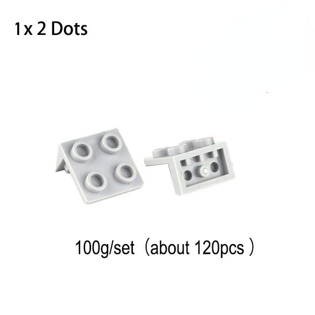 Figure Stand Basisplaat Beugels 1x2 2x2 Stippen Displayhouder voor Minifiguren 50/120 Stuks