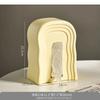 Wave Arched Ceramic Tissue Box Household Tea Table Napkin Paper Removable Home Decoration Accessories