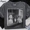 Comfort Colors Postal Worker Raccoon Shirt, Mail Carrier Gifts, Possum Funny Tshirt, Iced Coffee Mail Carrier Tee, Crew Neck, Women