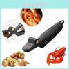 Innovative Zinc Alloy Multi-functional Alligator Crab Crackers Set Modern Minimalist Crab Eating Tools
