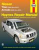 Kniha Nissan Titan (2004-2014) & Armada (2005-2014) Haynes Repair Manual (USA)