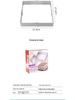 Stainless Steel Adjustable Telescopic Rectangular Mousse Cake Mold