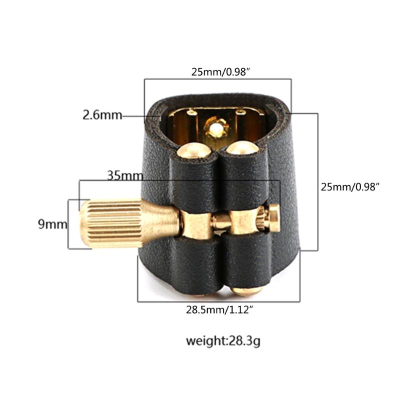 Saxofoon Ligatuur Bevestiging voor Alt Tenor Sopraan Sax Klarinet Vervanging