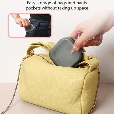 Denture Storage Box Elderly Portable False Teeth Box Invisible Braces Orthodontic Retainer Case With Cover Dustproof Container