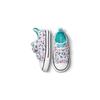 Converse All Star Wzór Kolibra Na Rzepy Trwałe Buty Walker Niskie Buty Dziecięce Białe A01676C