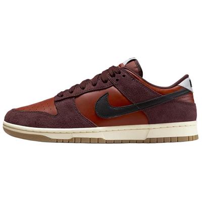 Dunk Anti Slip Wear Resistant Low Top Skateboard Shoes Men's Red Brown