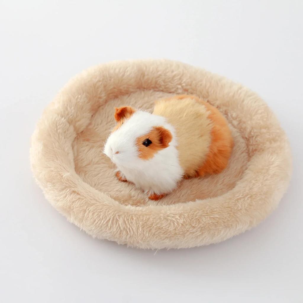 Hamster Nest Mat Small Pet Nest Arctic Velvet Warm Cotton Nest Pad Hamster Hedgehog Dragon Cat Rabbit Pet Mat Guinea Pig Cage