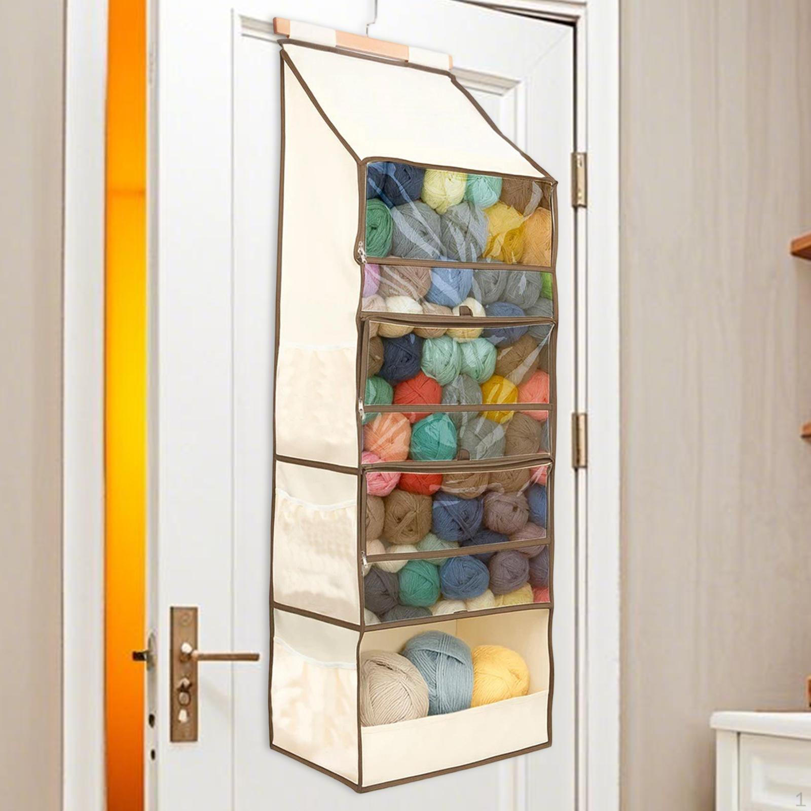 Hanging Yarn Storage Organizer over The Door Professional Premium Practical Versatile 3090₽