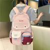 Cartoon Schoolbag For Primary School Students Grade 3-6 Large Capacity Backpack Lightweight And Lightweight Children's Schoolbag