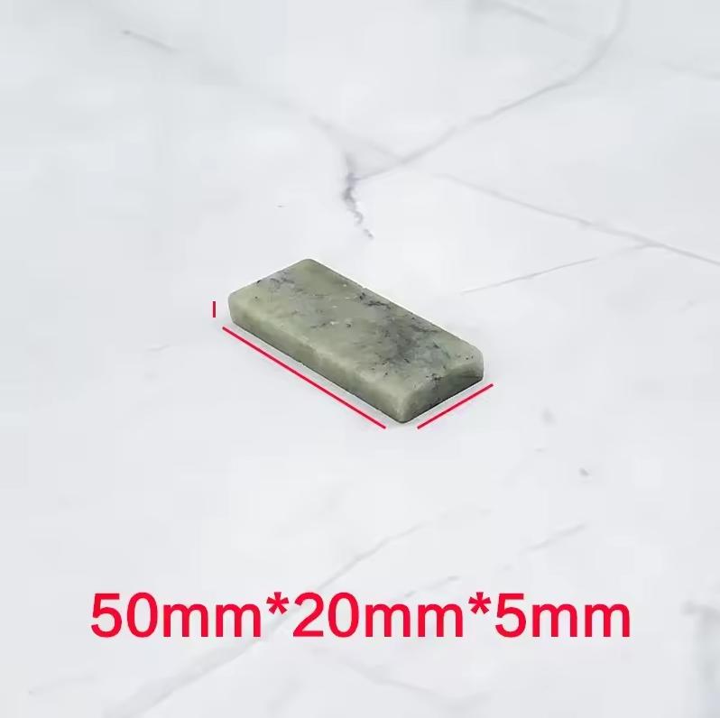 

Natural Green Agate Sharpening Stone Whetstone Fine Grinding Polishing Shaved Bar Kitchen Knife Sharpener Honing Tool 10000 Grit S красный