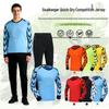 Quick-Dry Anti-Collision Goalkeeper Jersey - Customizable Adult & Child Sizes for Training & Matches