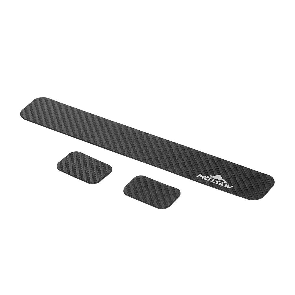 Waterproof Carbon Fiber Pattern Bike Frame & Chain Guard Sticker