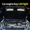 SEAMETAL Automatic Led Hood Light Ultra-Bright Engine Cover Light Bar 12V Waterproof Led Strip Work Light for Car Repairing