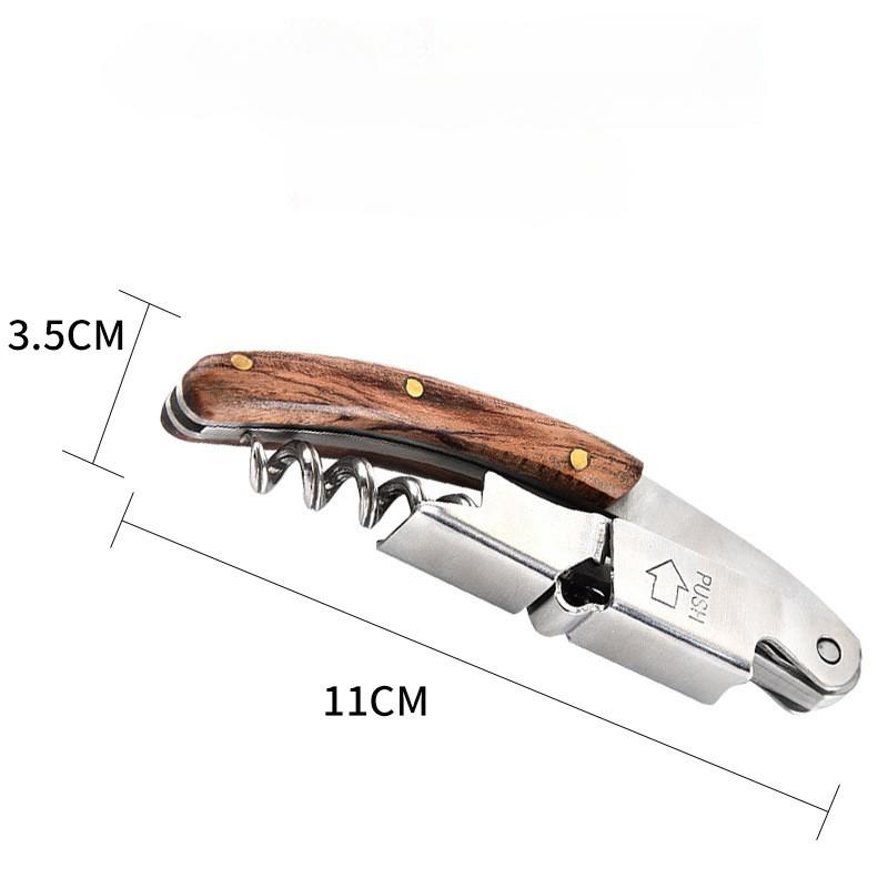 Multifunctional Bottle Opener Creative Beer Wine Stainless Steel Wine Bottle Opener Wine Knife