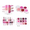 Nagelkunst Glitzer Kristalle Diamanten Nagelpulver Nagelkunstpulver Glitzer Flocken Glitzer Pigment Maniküre Dekor für Nagelspitze