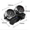 World Imp Motor Kawasaki Motorcycle Meter Unit Case Cover for ZRX400 (1994-1997) Zephyr 400/Zephyr X, Tachometer/Speedometer, Aftermarket Part