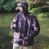 Unisex Japanese-Style Hooded Multi-Pocket Windproof Sun Protection Jacket