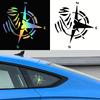 G115 12X13CM Car Sticker Creative Design Personality Fashion Compass PvcDecoration Accessories Waterproof Cover Scratch Decal