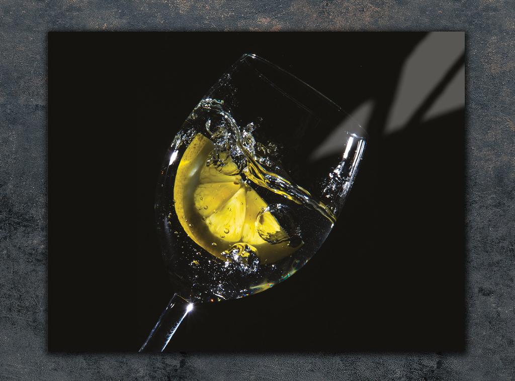 SZKLANA DESKA DO KROJENIA 40x30 WINO