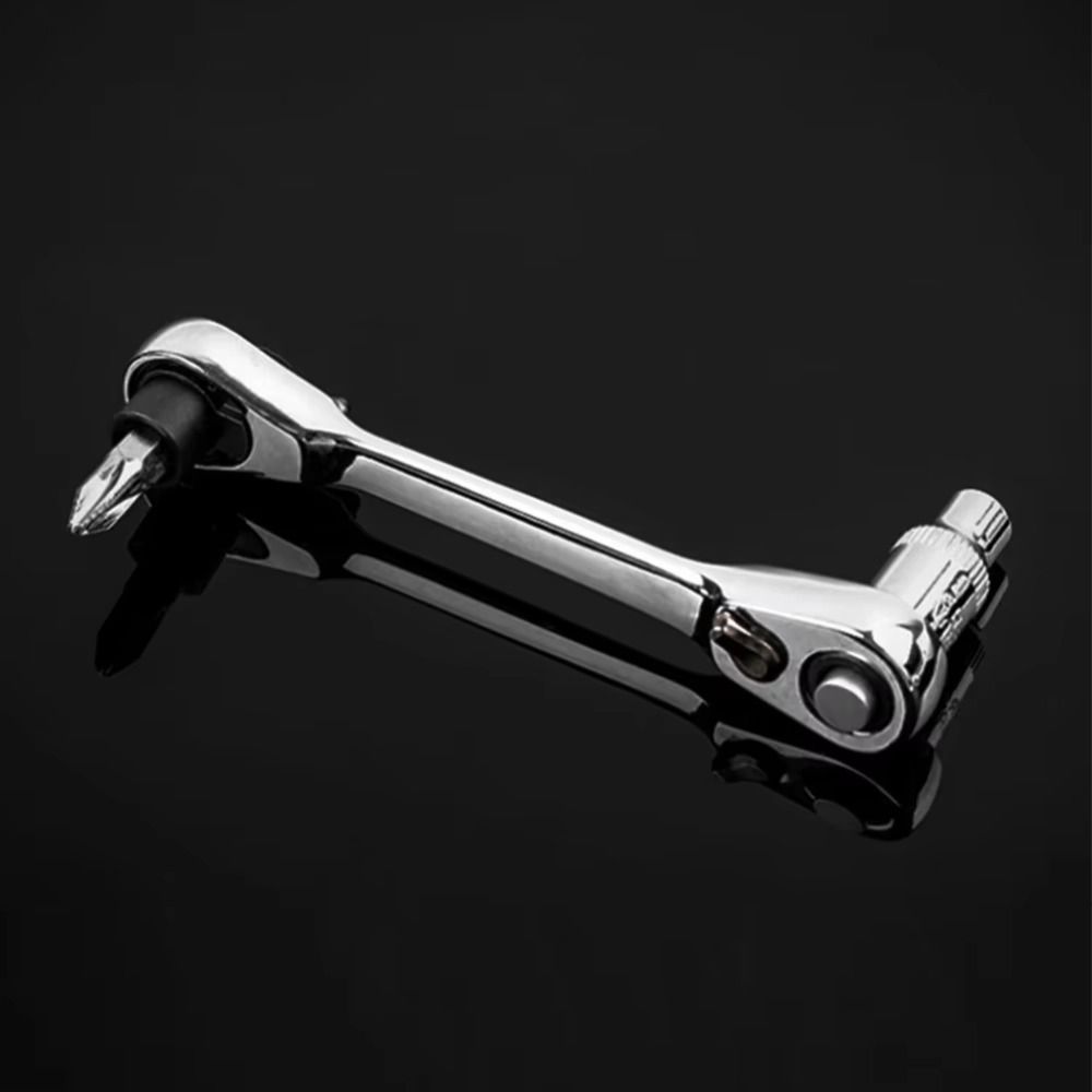 6.35 mm Socket Torque Wrench 72 Tooth Hexagonal Ratchet Wrench Hand Repair Tool