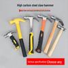 High Carbon Steel Multifunctional Sheep Horn Hammer for Woodworking and Outdoor Use