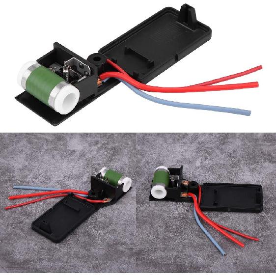 Radiator Fan Resistor, 17117541092R Car Engine Cooling Radiator Fan Motor Resistor, Car Engine Blower Fan Replacement Fan Resistor Fit for Mini R50