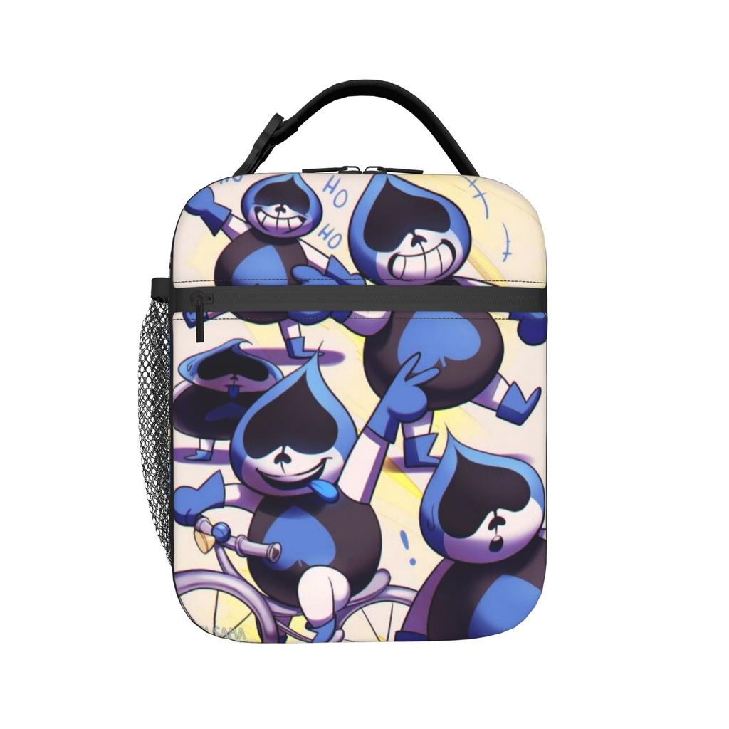  Lancer Face  Thermal Insulated Lunch Bag for Picnic  Portable Bento Box Men Women Thermal Cooler Lunch Boxes