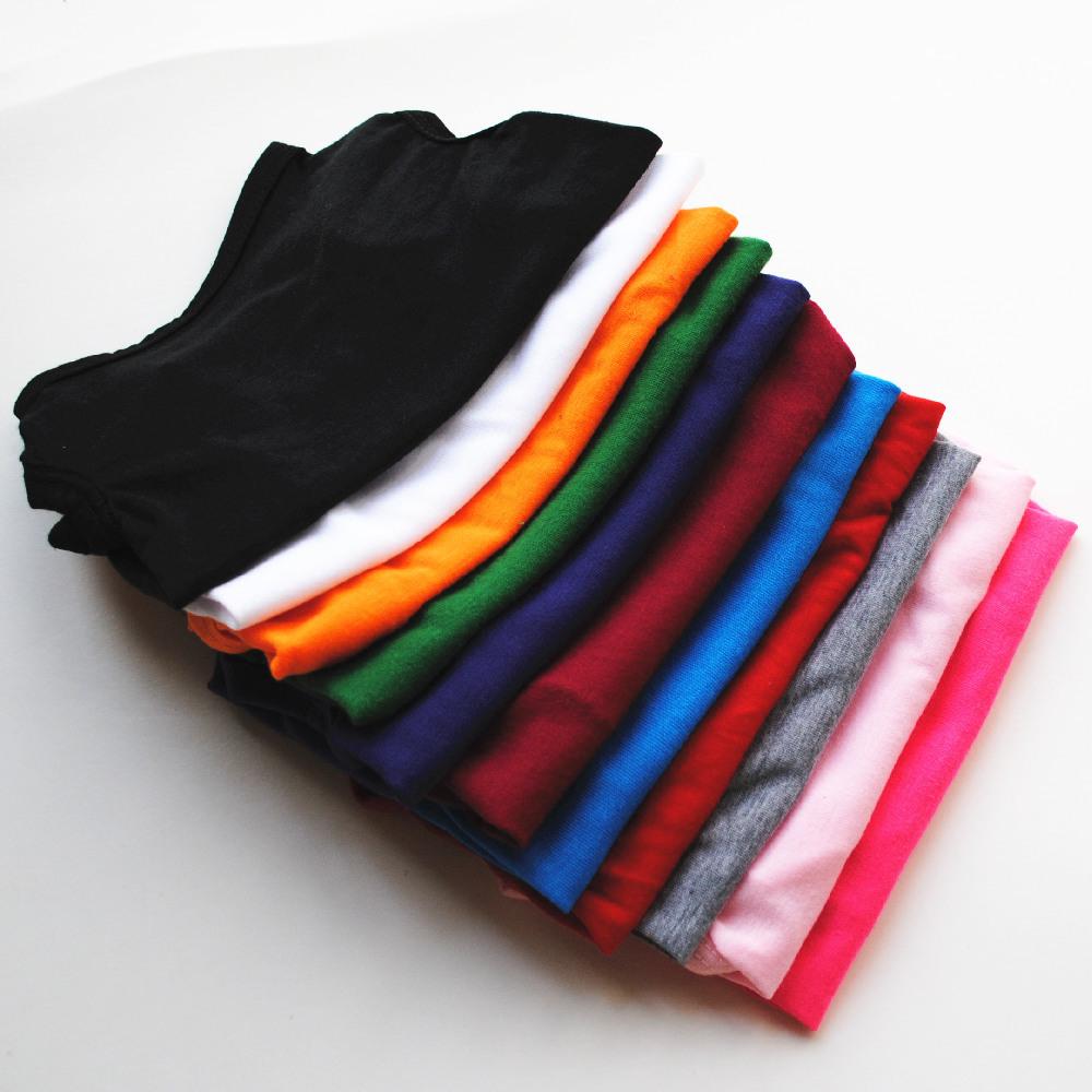 Custom Logo OEM ODM Solid Colors Polyester T-Shirt for Dogs and Cats Low MOQ Factory Price for All Seasons Pet Clothes