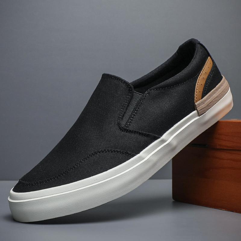 

Fashion Men s Luxury Brand canvas Shoes 2025 New Lightweight and Breathable Casual Shoes Low Top Flat Bottom Lace up Shoes BD24015 38 чорний