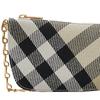 Burberry Schild Verstellbarer Ketten-Schultergurt Reißverschluss Polyester Baumwolle Mini Handtasche Umhängetasche Damen Handtaschen Moosgrün 80860121