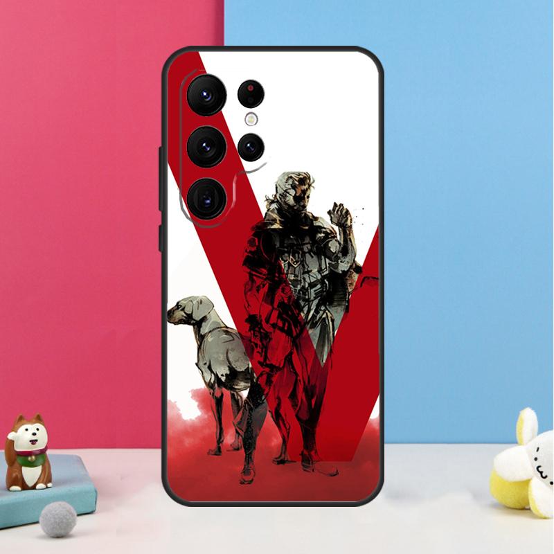 Metal Gear Solid Case For Samsung Galaxy S26 S25 S24 S20 S21 S22 S23 Ultra S10 Plus S25 FE Back Cover Shell