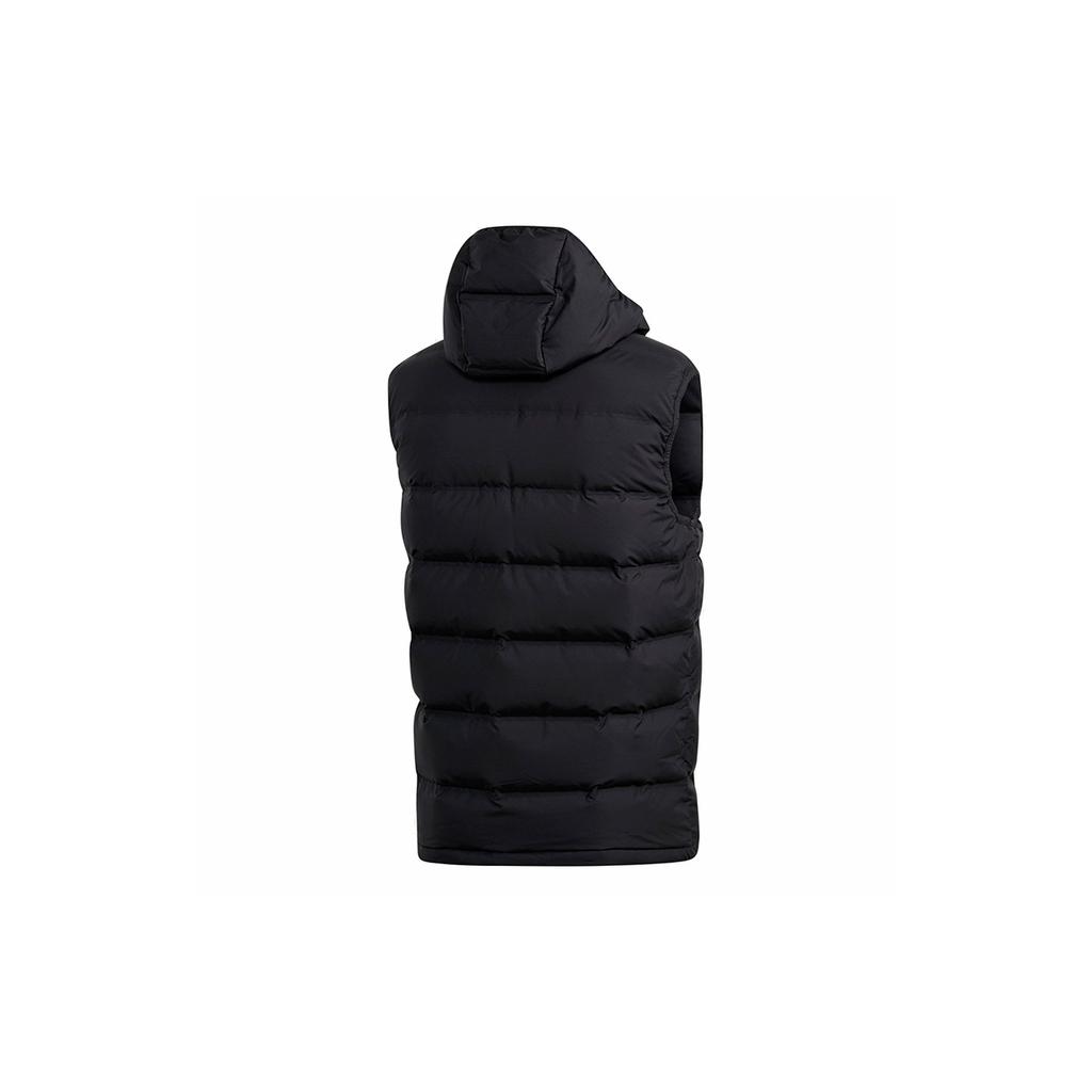 adidas Helionic Hooded Down Vest Men Black Men's BQ2006