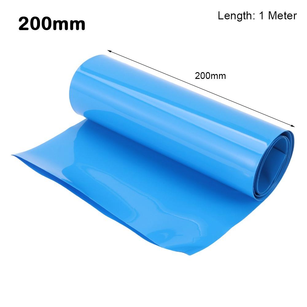 1 Meter/Pack Neue Li-Ionen-Folie Schrumpfschlauch PVC Mehrere Größen Schrumpffolie 18650 Akkupack 70-200mm Breite Bandhülsen