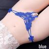 Yan Beiwei Женские модные ажурные стринги с жемчугом, сексуальные Т-образные трусики 3348
