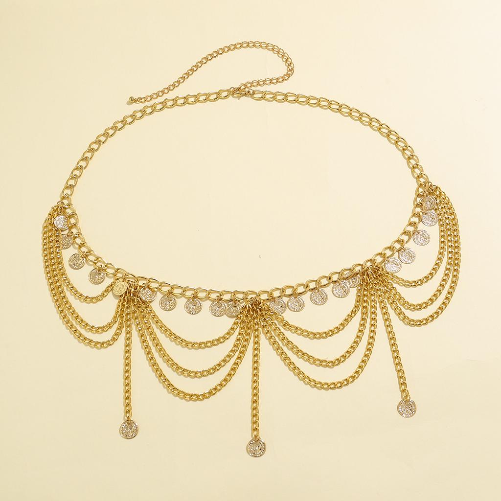 Heart Stars Tassel Waist Chain for Women Summer Beach Bikini Body Chains Jewelry Gifts