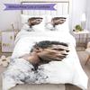 Ronaldo's Ronaldo Water Splash Bedding Set, Breathable Duvet Cover with Pillowcases, Soft Bed Linen for Bedroom Home Decoration, Perfect Festival Birt