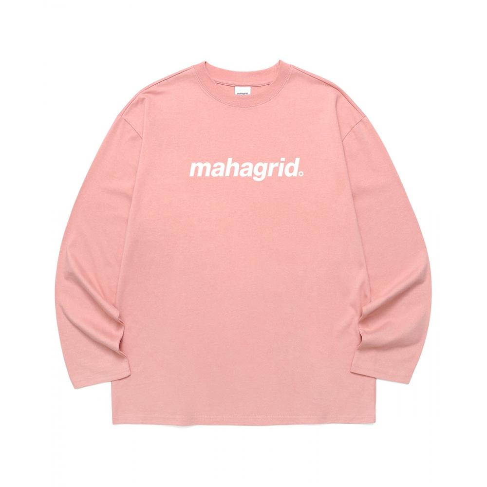 

ФУТБОЛКА MAHAGRID BASIC LOGO LS PINKMG2BSMT553A
