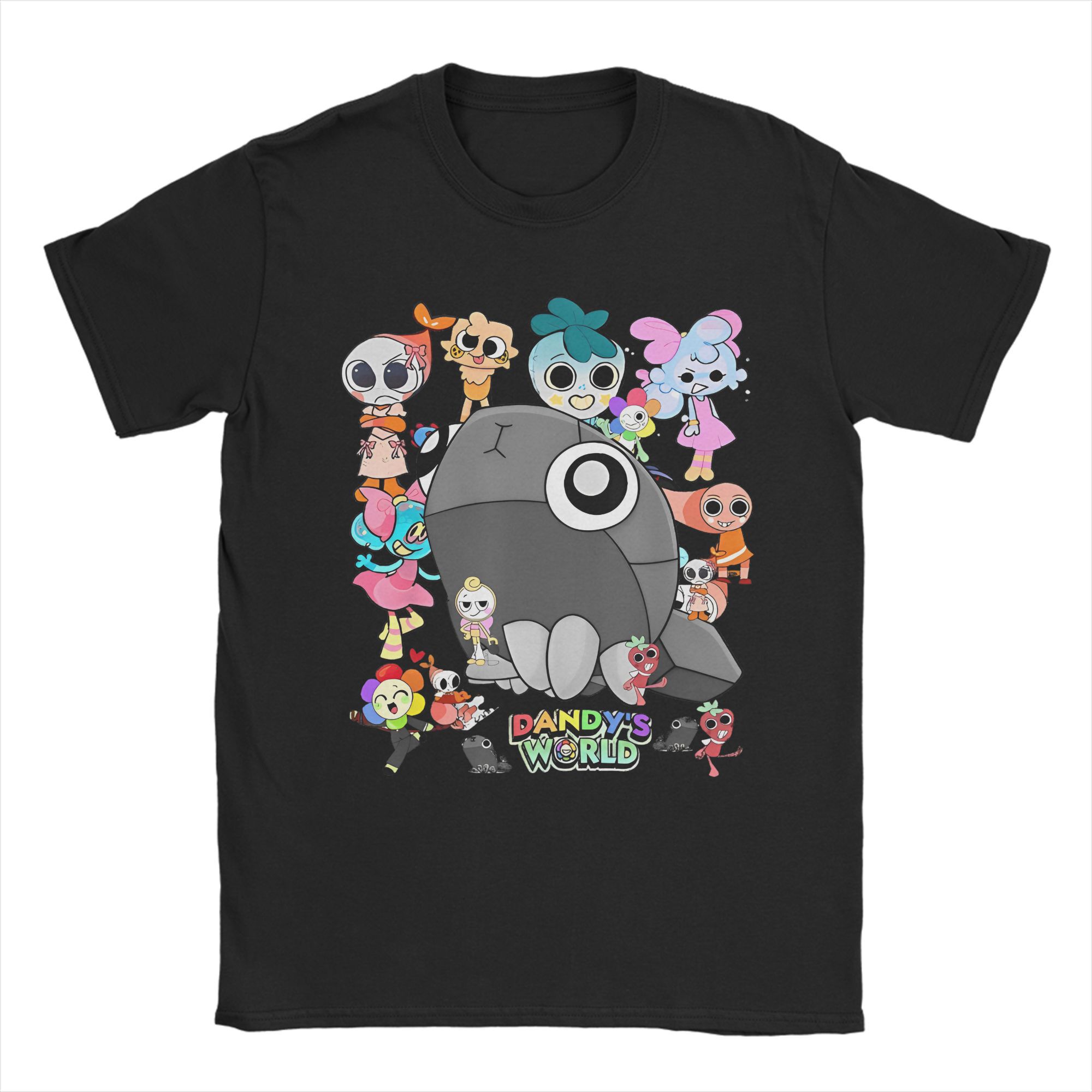 

Casual Dandys World Pebble Games T-Shirt Men s Cotton Short Sleeve Crewneck Summer Clothes 4XL