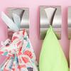 4 PCS Towel Hook Holder Non-Drilling Kitchen Dish Towel Hook Wall Mount Tea Towel Holder for Bathroom Accesories Kitchen Gadgets