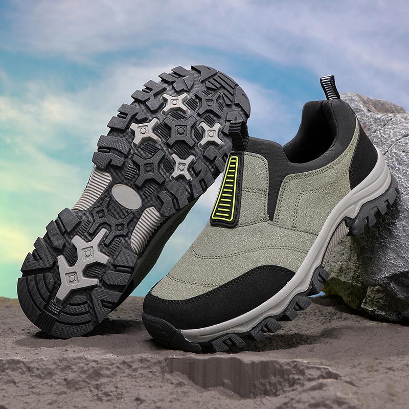 Off-Road Outdoor Shoes Outdoor Travel Hiking Shoes Breathable Men's Shoes Non-Slip Wear-Resistant Soles Comfortable Inner Breathable Upper