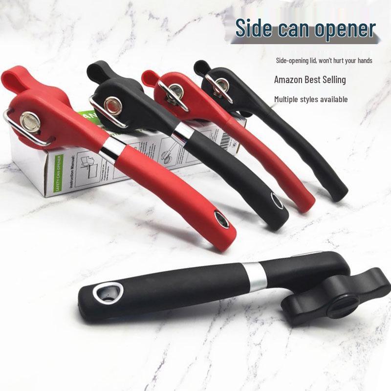 Stainless Steel Single Handle Can and Bottle Opener for Sardine and Evaporated Milk Lids.