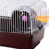Hamster Cage Small Dish Supplies Feeding with water Bottle Accessories Toys Carry Case
