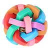 Dog Puppy Toy Colorful Soft Squeak Dog Plaything with Inside Bell Pet Interactive ToysSmall