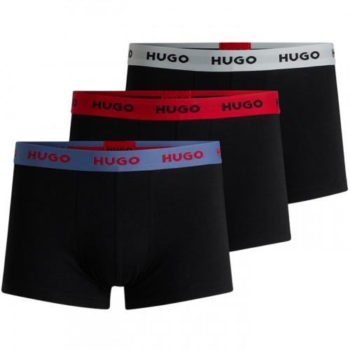 Hugo Mens Logo Boxer Briefs (Pack of 3)