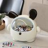 Creative Multifunctional Tea Bag Decoration Storage Box Candy Storage Box Plastic Transparent Tape Cover Desktop Cartoon Gift