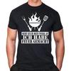 I Made A Fire T Shirt Fun Grill Master Grilling Bbq Vintage Top For Everyday Wear Stylish Unisex Versatile Soft